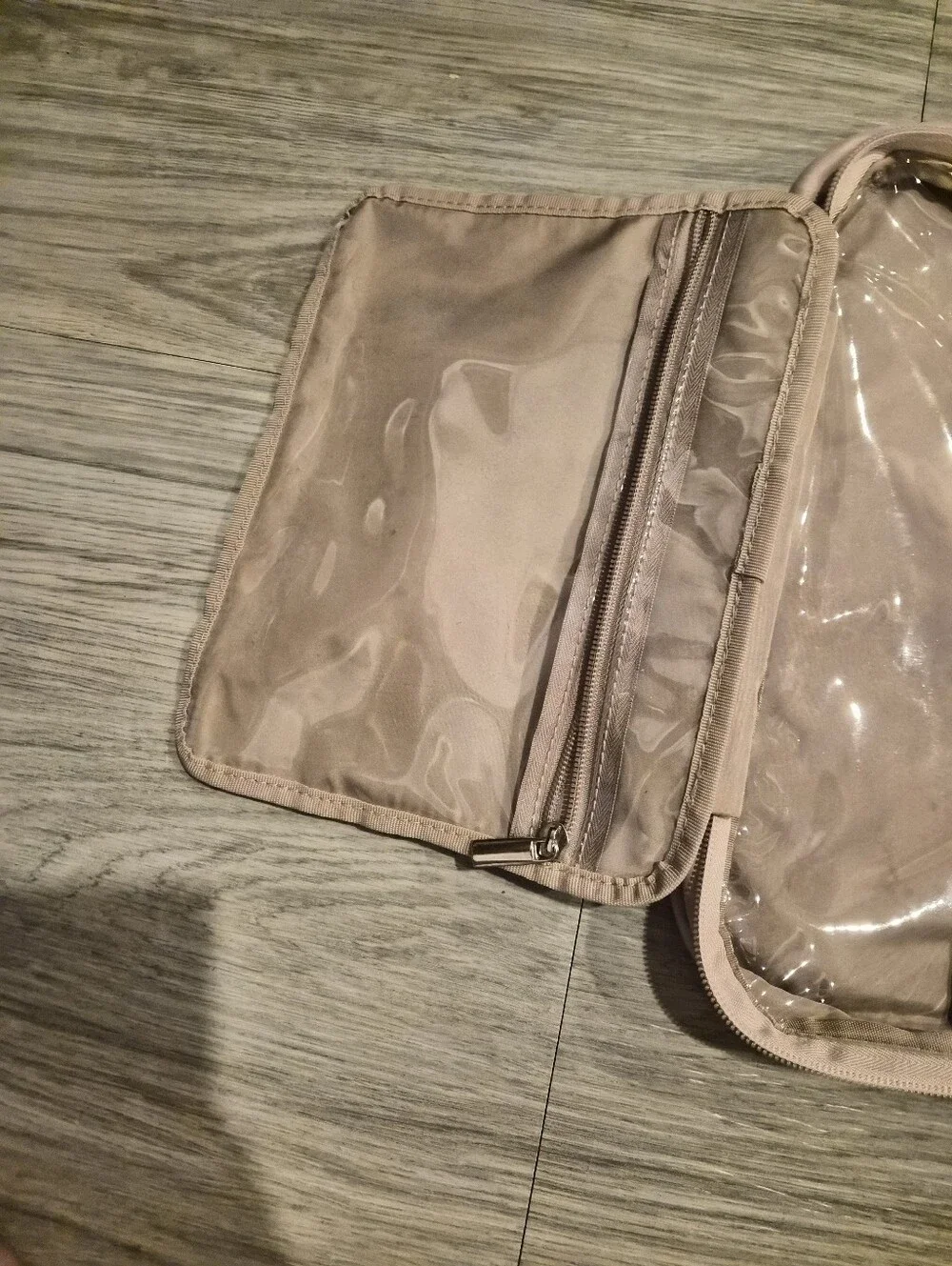 Quilted Light Pink Travel Tote Bag